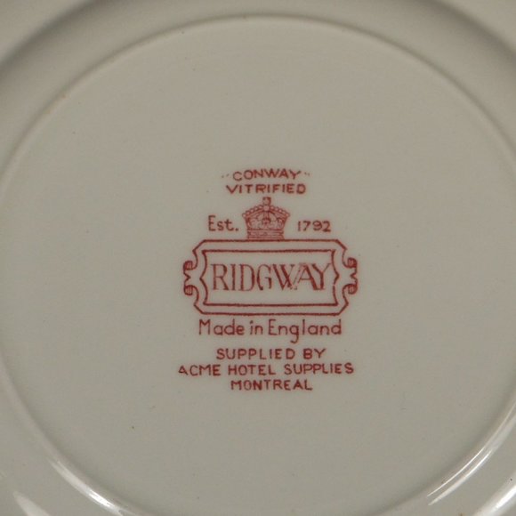 2 side plates. Ridgway UK fine hotel supplies. - Picture 5 of 5